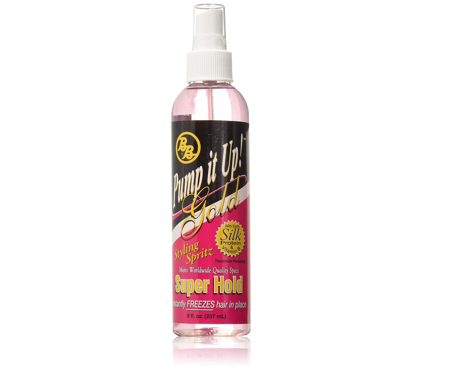 Bronner Brothers Pump It Up Spritz Gold, 8 Ounce